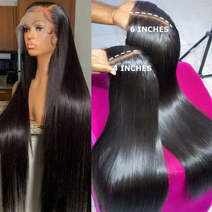 Straight Lace Front Wig Remy Glueless