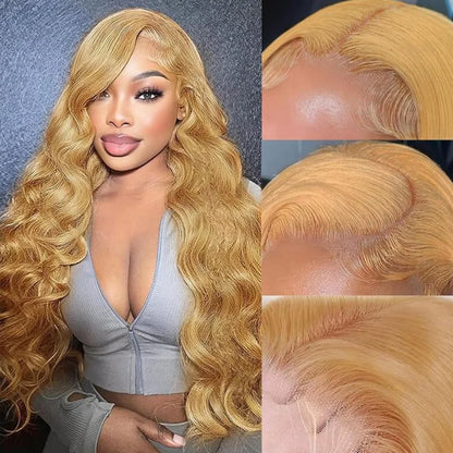 30 36 Inch Honey Blonde Wig Human Hair