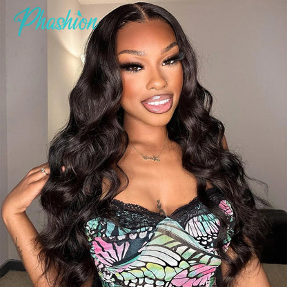 Phashion 26 Inch 4x4 5X5 Body Wave Lace Closure
