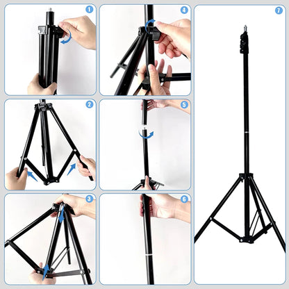 Mosizave Bi-Color Ring Light 3200K-5600K