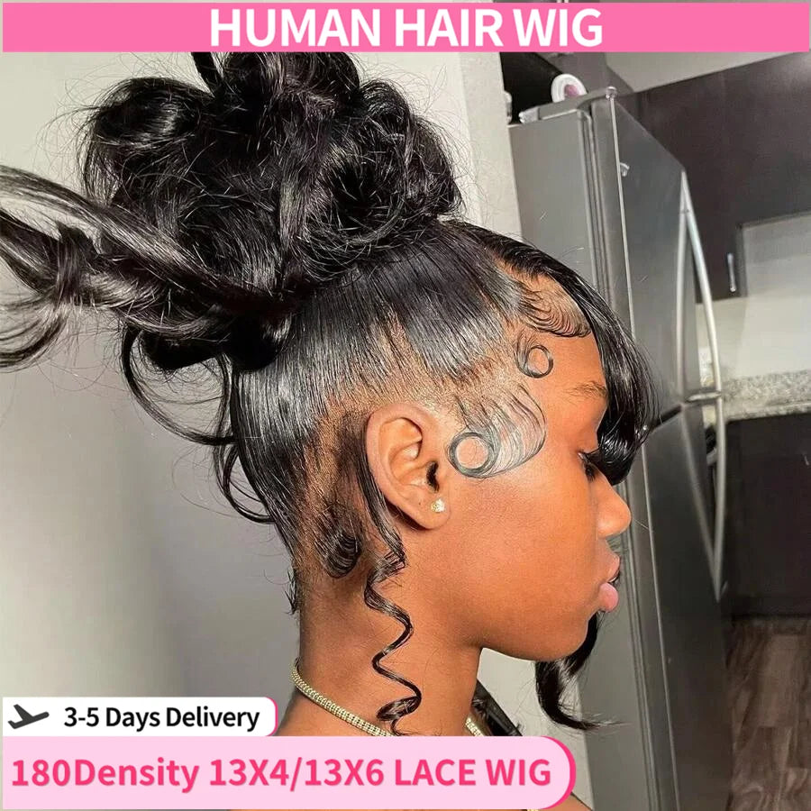 32Inch Body Wave 360 Lace Wig 13x4 Lace Front Wig 13x6 Human Hair Wigs For Women Brazilian Hair Pre Plucked 4x4 Lace Closure Wig