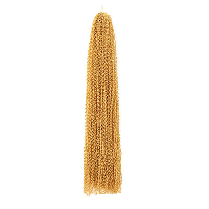 3X Pre-Looped Curly Synthetic Zizi Braids