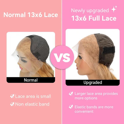 34 36inch 27 Honey Blonde Body Wave Wig