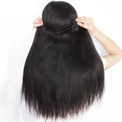 12A Brazilian StraIght Virgin Hair Bundles Unprocessed Human Hair Extensions 14-30 Inches Double Weft