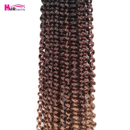 Pre Twisted Passion Twist Crochet Hair Butterfly Locs 24Inch