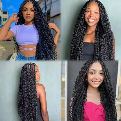 Human Braiding Hair Deep Wave Bulk Human Hair