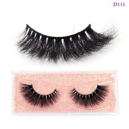 LEHUAMAO Eyelashes 3D Mink Lashes natural mink lashes for daily wear soft lashes Eyelash extension real Eyelash for makeup D103
