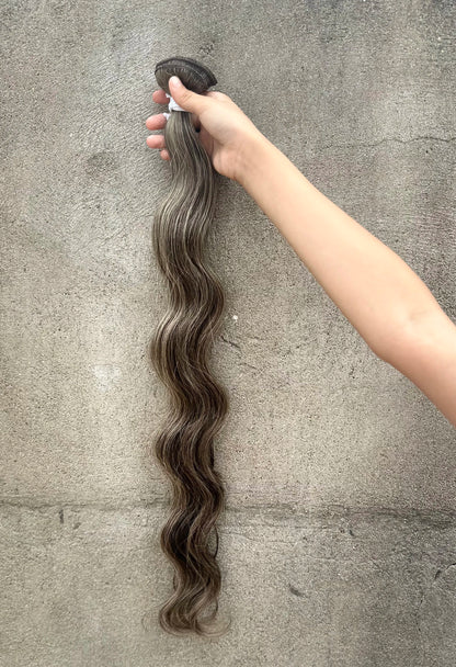 Body Wave Bundles Brazilian Hair Weaving Soft Natural Synthetic Hair Extensions Colorful Body Wave Top Quality Thick Hair