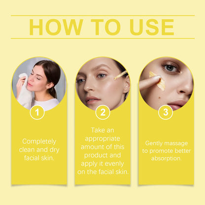 24K Gold Serum with Hyaluronic Acid, Nourishing & Moisturizing Facial Treatment, Gentle Skin Care for Soft Skin