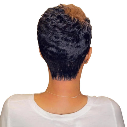 Short Bob Wig Human Hair Wigs Pixie Cut