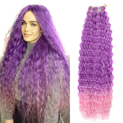 30inch Water Wave Twist Crochet Hair