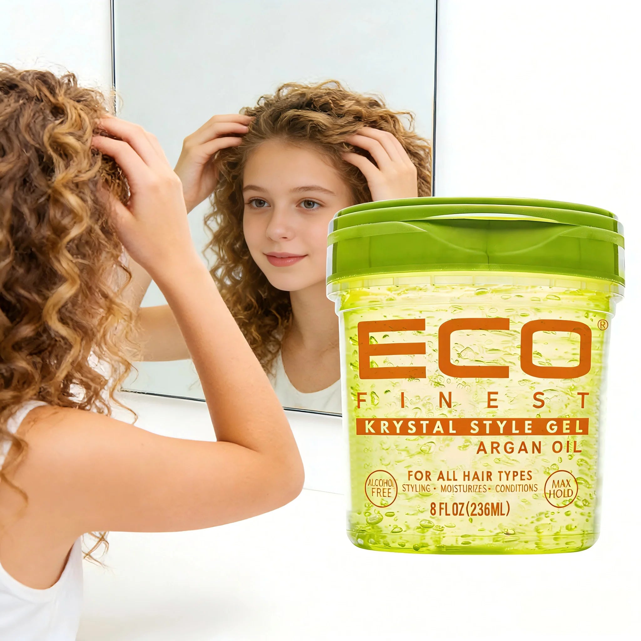 Eco Finest Argan Oil Styling Gel