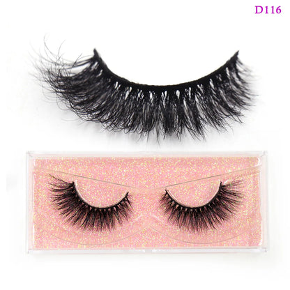 LEHUAMAO Eyelashes 3D Mink Lashes natural mink lashes for daily wear soft lashes Eyelash extension real Eyelash for makeup D103