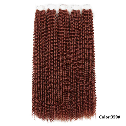Pre Twisted Passion Twist Crochet Hair Butterfly Locs 24Inch