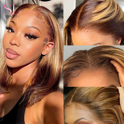 SIMMEL Ombre 4x4 Lace Closure Wig Highlight