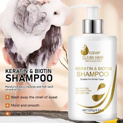 GSWP Keratin Biotin Shampoo Conditioner Set