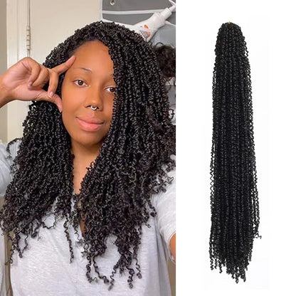Synthenic Passion Twist Crochet Hair