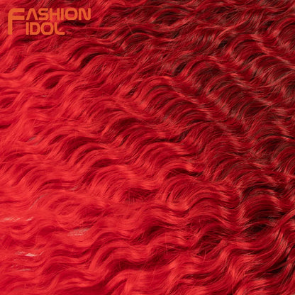 32Inch 3pcs Water Wave Twist Crochet Hair