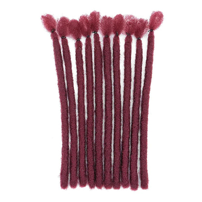 Handmade Dreadlocks 10strands 8" Locs Hip-Hop Style