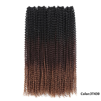Pre Twisted Passion Twist Crochet Hair Butterfly Locs 24Inch
