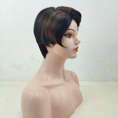 HAIRJOY Synthetic Hair Short Straight Wig