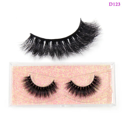 LEHUAMAO Eyelashes 3D Mink Lashes natural mink lashes for daily wear soft lashes Eyelash extension real Eyelash for makeup D103