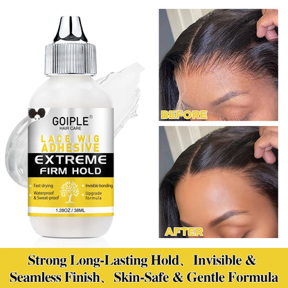 Wig Kit Set Lace Melting Spray for Lace Front Invisible Wig Glue for Wigs Lace Glue Wig Installation Kit Set  for Wig Install