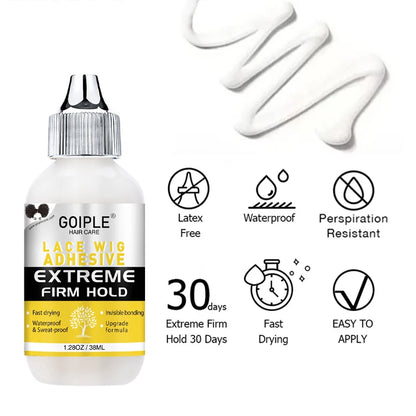 Wig Kit Set Lace Melting Spray for Lace Front Invisible Wig Glue for Wigs Lace Glue Wig Installation Kit Set  for Wig Install