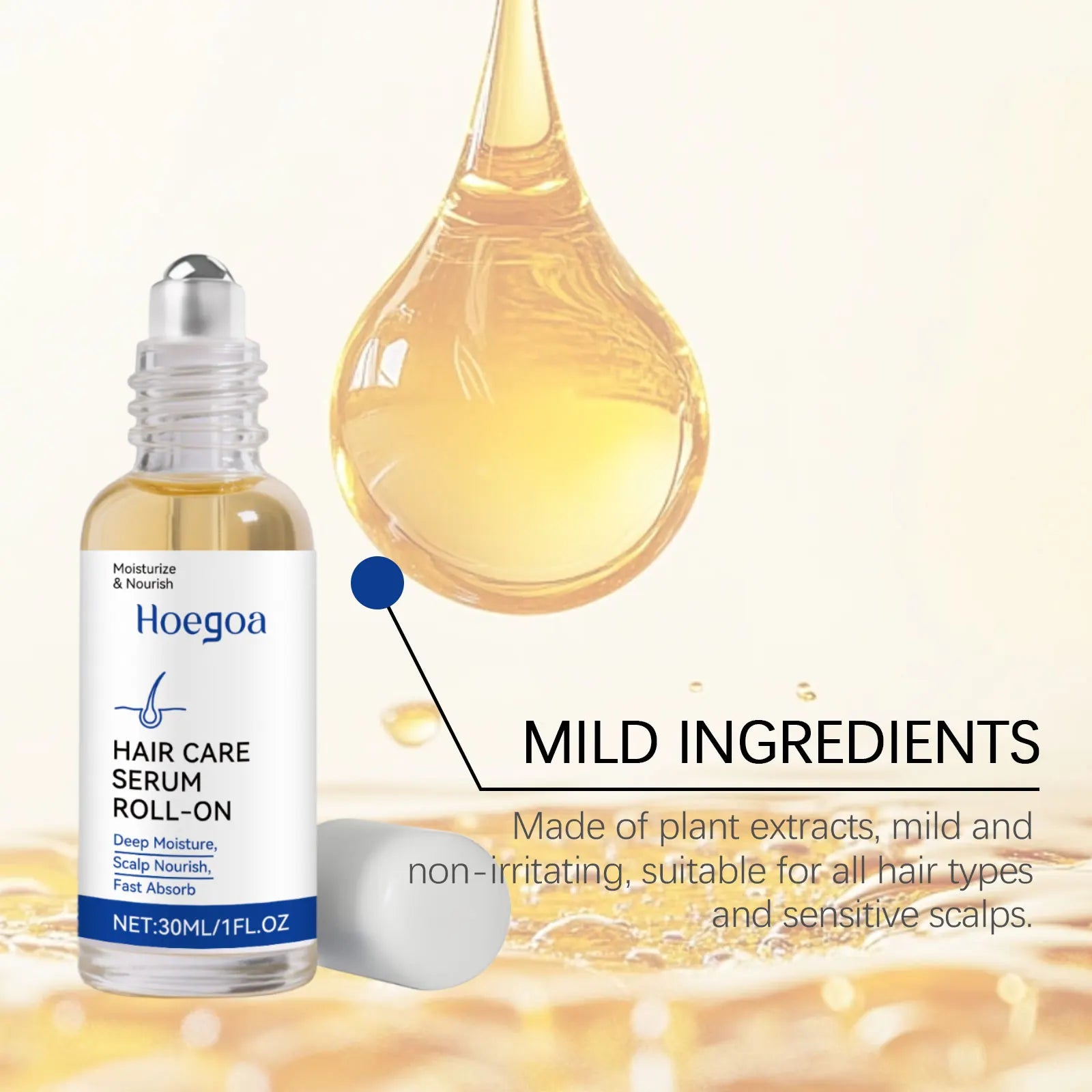 Hair Serum For Strengthening Root Anti Baldness Reduce Loss Repair Damaged Scalp Promote Hair Growth Healthier Thicker Hair Care