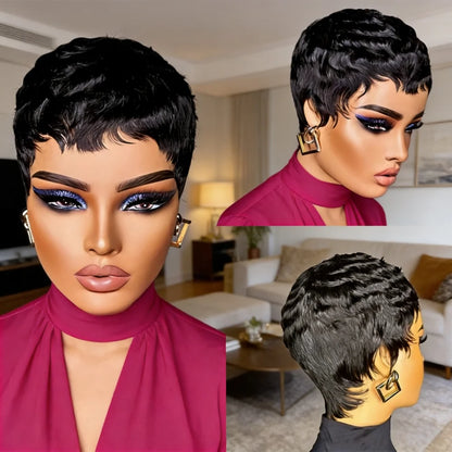 Women'S Short Fairy Hairstyle Wig