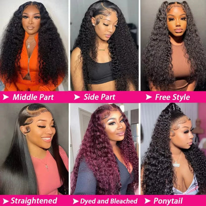 250% Density 13x4 13x6 Hd Lace Frontal Wig