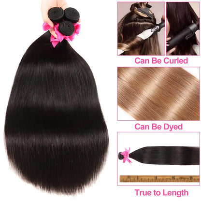 Brazilian Virgin Deal Human Hair Extensions
