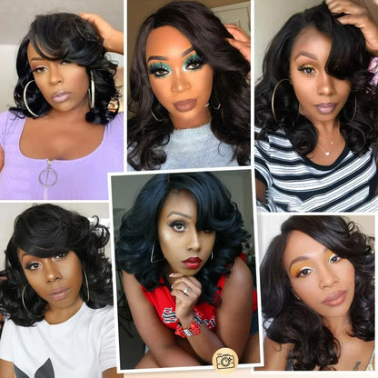 Body Wave Bob Wig Human Hair