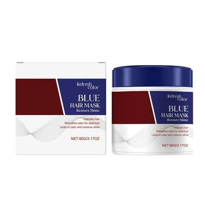 Hair Mask Deeply nourishes repairs improves dry frizzy hair Hydrates and Enhances Red Tones for Color-Treated Hair