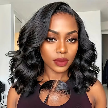 Body Wave Bob Wig Human Hair