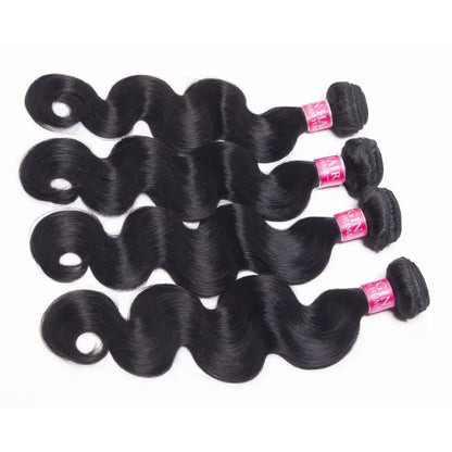 12A Grade Brazilian Body Wave Human Hair Bundles Brazilian Virgin Hair 14-30 Inch Double Weft Remy Hair Bundles