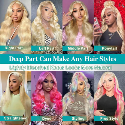 613 13x6 Lace Front Wig Human Hair