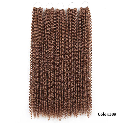 Pre Twisted Passion Twist Crochet Hair Butterfly Locs 24Inch