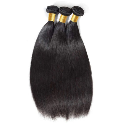 Raw Virgin Unprocessed Straight Bundles Human Hair 3/6 Pcs Human Hair Brazilian Straight Human Hair Bundles Extensions