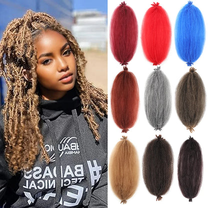 Kinky Twist Marley Braiding Crochet Hair