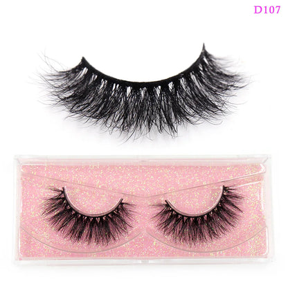 LEHUAMAO Eyelashes 3D Mink Lashes natural mink lashes for daily wear soft lashes Eyelash extension real Eyelash for makeup D103