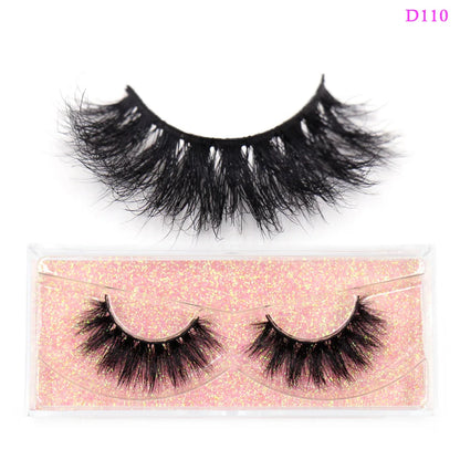 LEHUAMAO Eyelashes 3D Mink Lashes natural mink lashes for daily wear soft lashes Eyelash extension real Eyelash for makeup D103