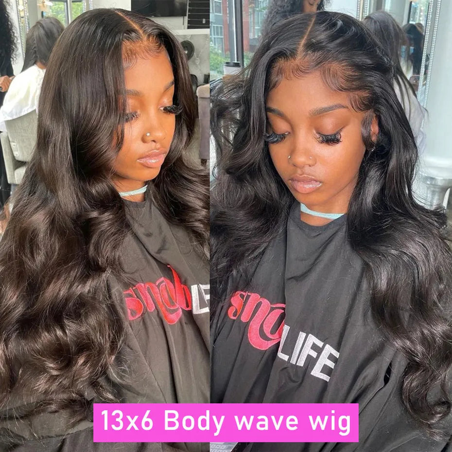 32Inch Body Wave 360 Lace Wig 13x4 Lace Front Wig 13x6 Human Hair Wigs For Women Brazilian Hair Pre Plucked 4x4 Lace Closure Wig