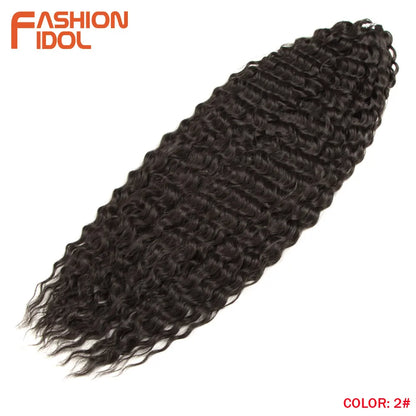 32Inch 3pcs Water Wave Twist Crochet Hair