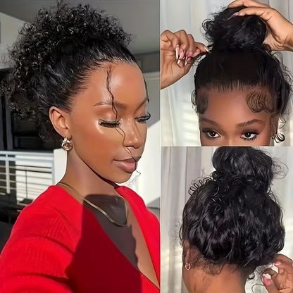 360 HD Full Lace Front Curly Wigs