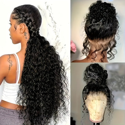 360 HD Full Lace Front Curly Wigs