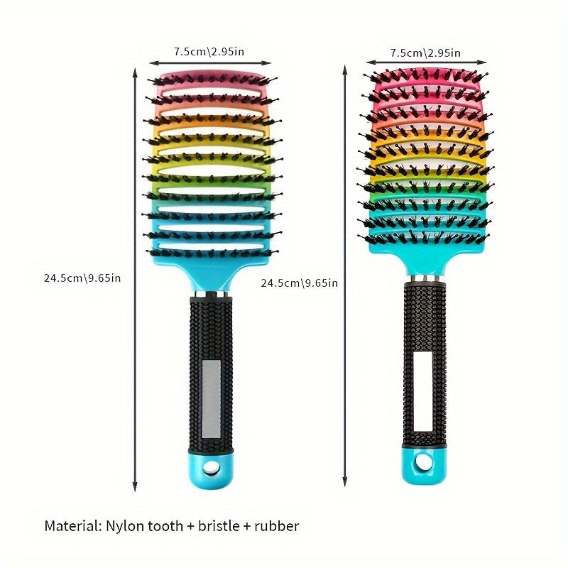 A Magical Scalp Massaging Detangling Hairbrush
