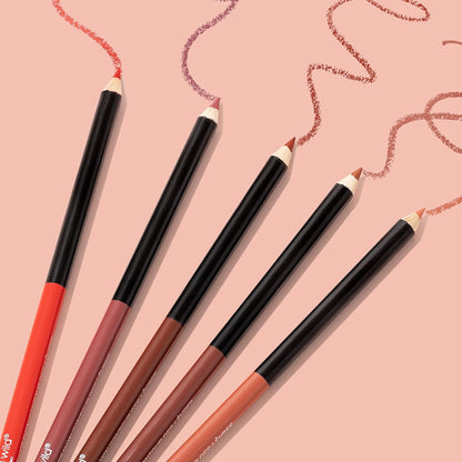 Lip Liner Pencil Color Icon Lip Color Makeup, Dark Brown Chestnut