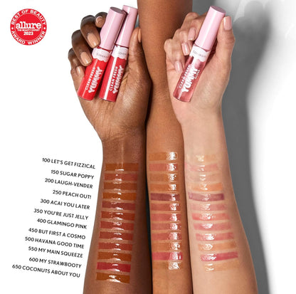 Clean Fresh Yummy Lip Gloss, Sheer, Natural Scents, Vegan Formula - 500 Havana Good Time, 0.33 Fl Oz