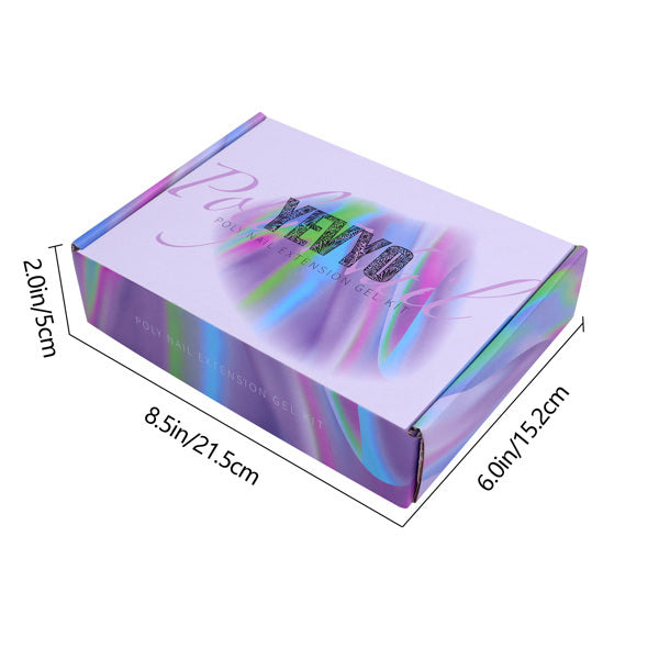 Poly Gel Gel Kit, Equipped With UV Light, Suitable For All Things